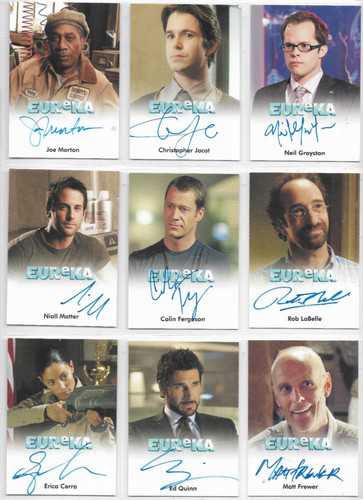 Town called eureka autograph - town,